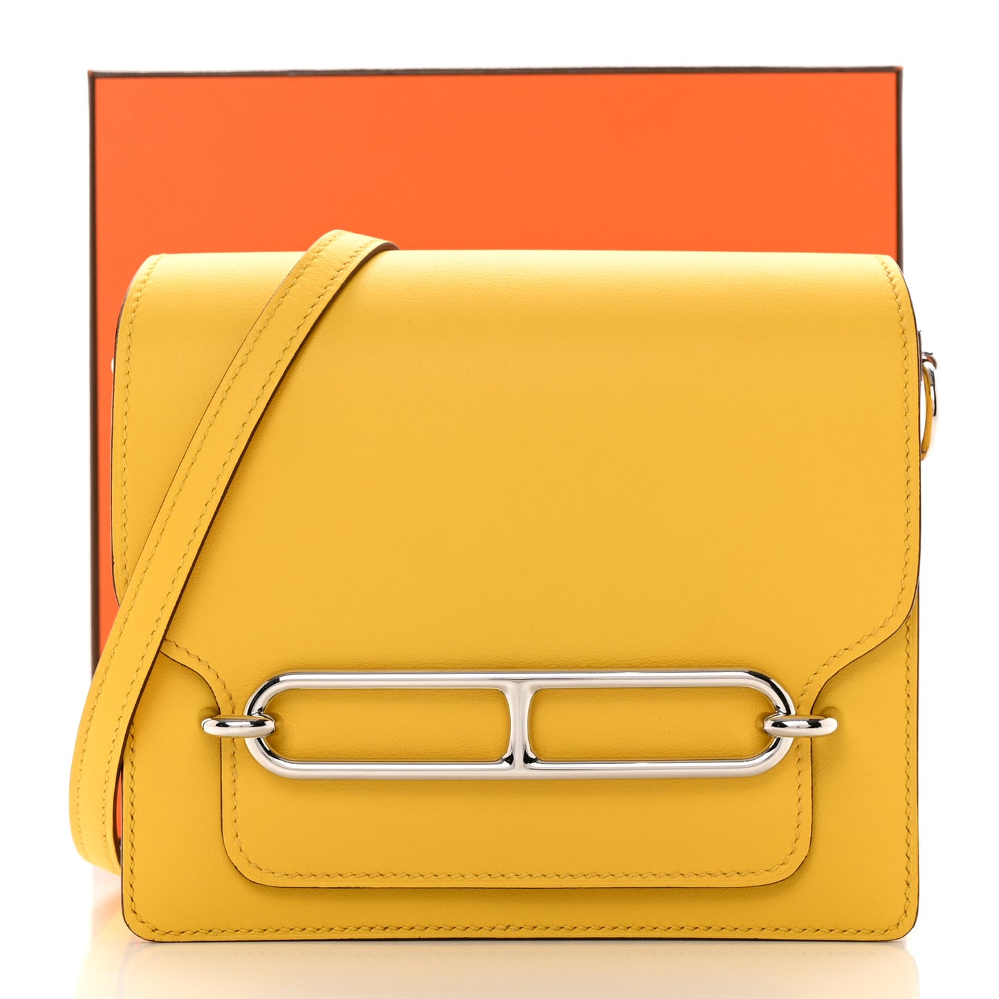 Mini Sac Roulis Jaune De Naples