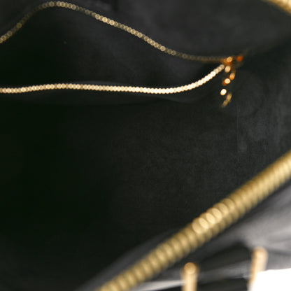 Louis Vuitton Empreinte Monogram Giant Speedy Bandouliere 25 Black 5 of 9