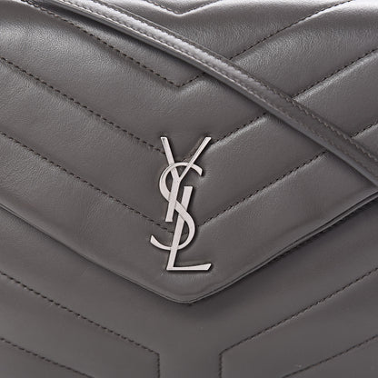 Saint Laurent Calfskin Y Quilted Monogram Loulou Flap Bag Earth 10 of 10