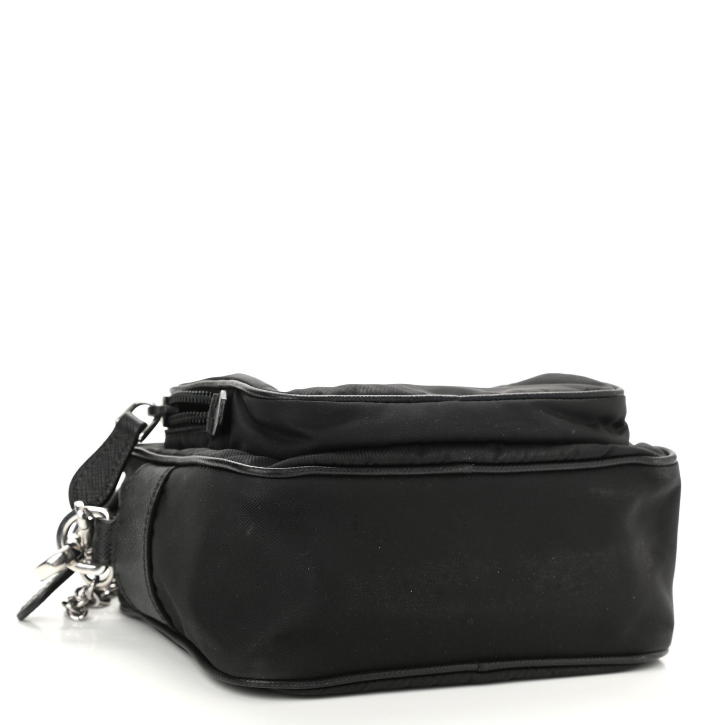 Tessuto Nylon Saffiano Re-Edition 2005 Camera Shoulder Bag Black