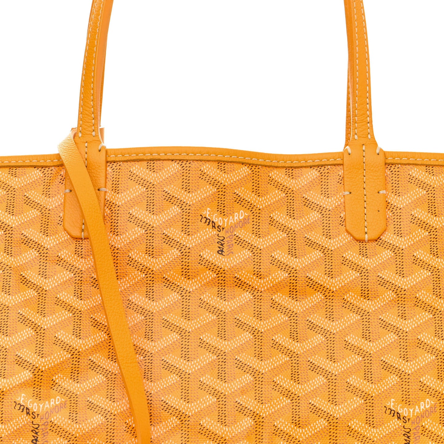 Goyardine Saint Louis PM Yellow