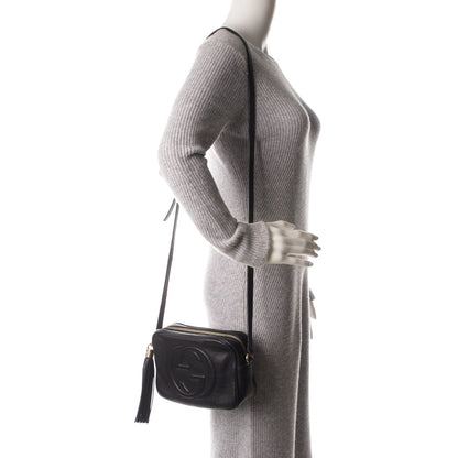Gucci Pebbled Calfskin Small Soho Disco Bag Black 2 of 7