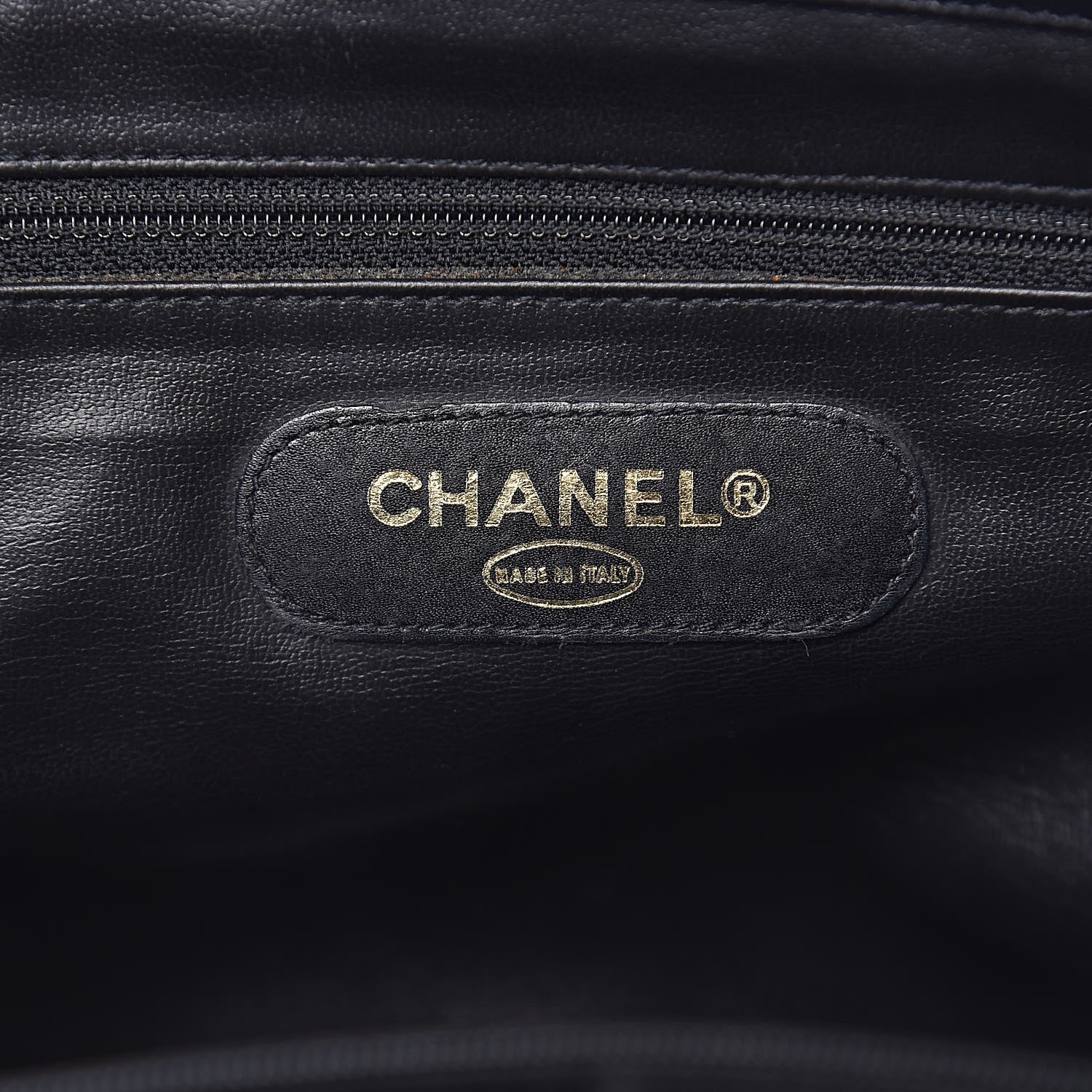 Chanel Calfskin Stitched XL Weekender Black 8 of 13