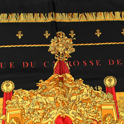 Hermes Silk Vue Du Carosse De La Galere La Reale Scarf 90 5 of 7