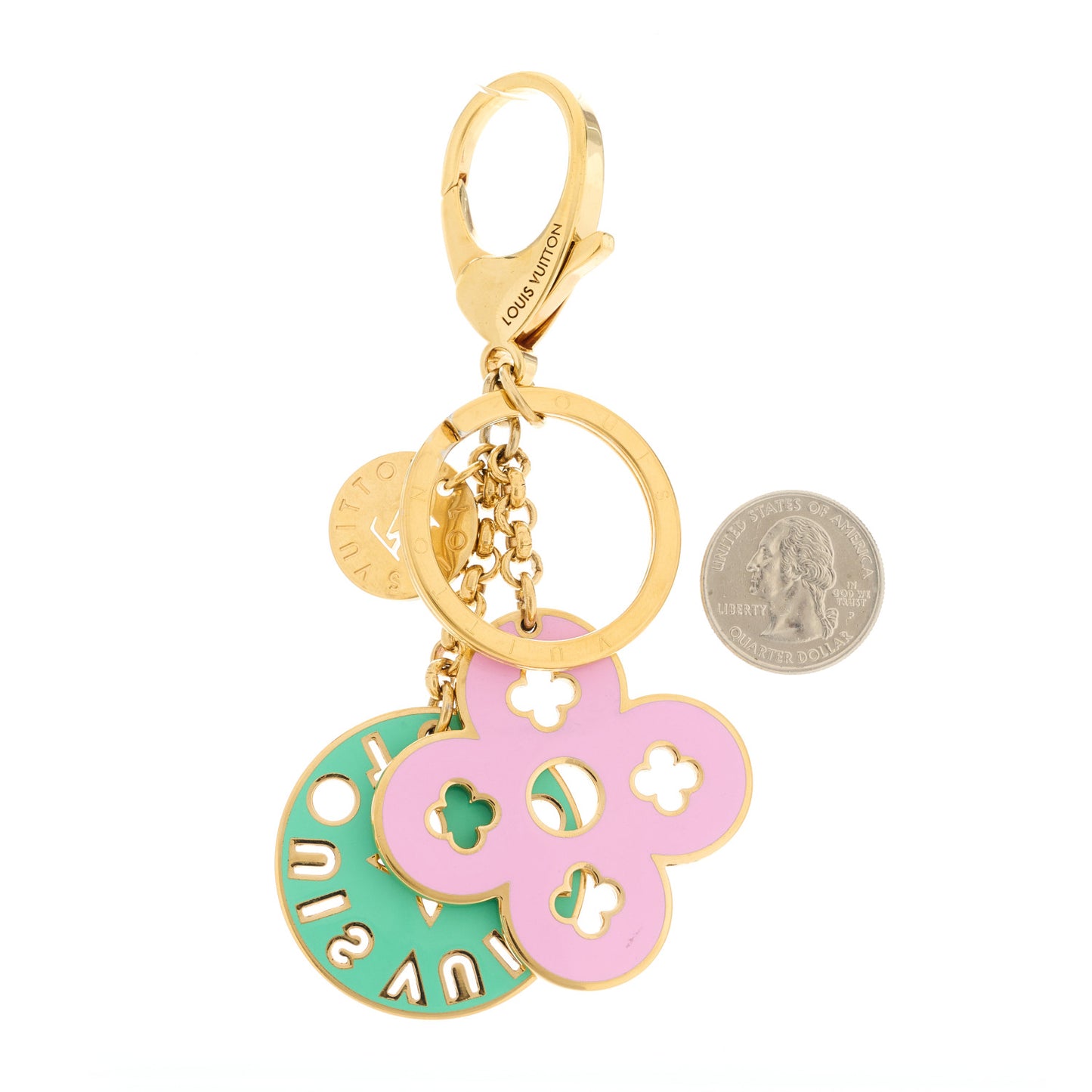Enamel Looping Bag Charm