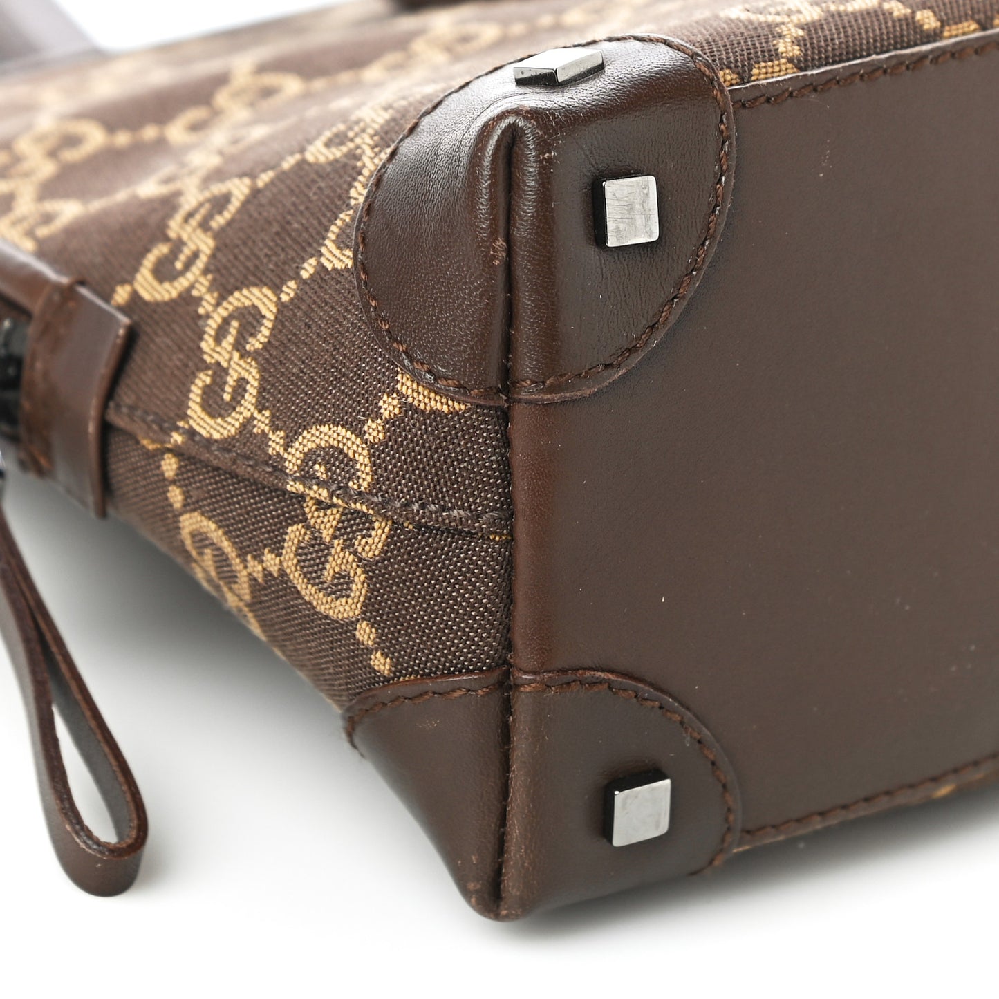 Monogram Shoulder Bag Dark Brown