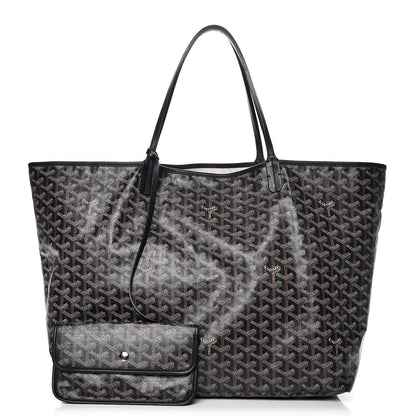 Goyard Goyardine Saint Louis GM Black 1 of 7