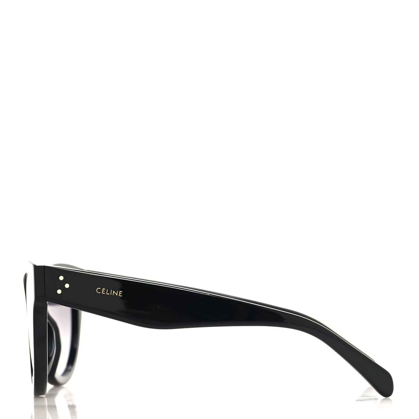Acetate Round Sunglasses CL4003IN Black