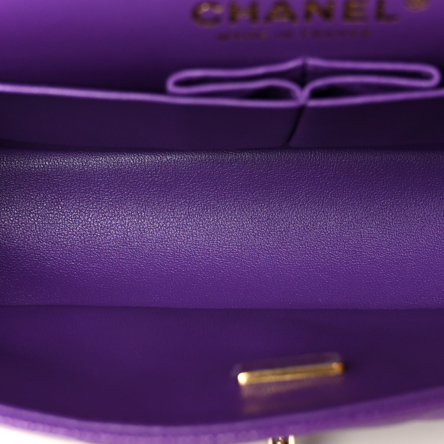 Chanel Caviar Quilted Small Double Flap Purple 1904192 – FASHIONPHILE