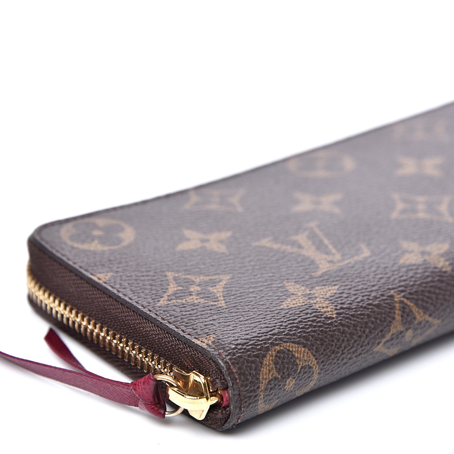 Louis Vuitton Monogram Clemence Wallet Fuchsia 6 of 8