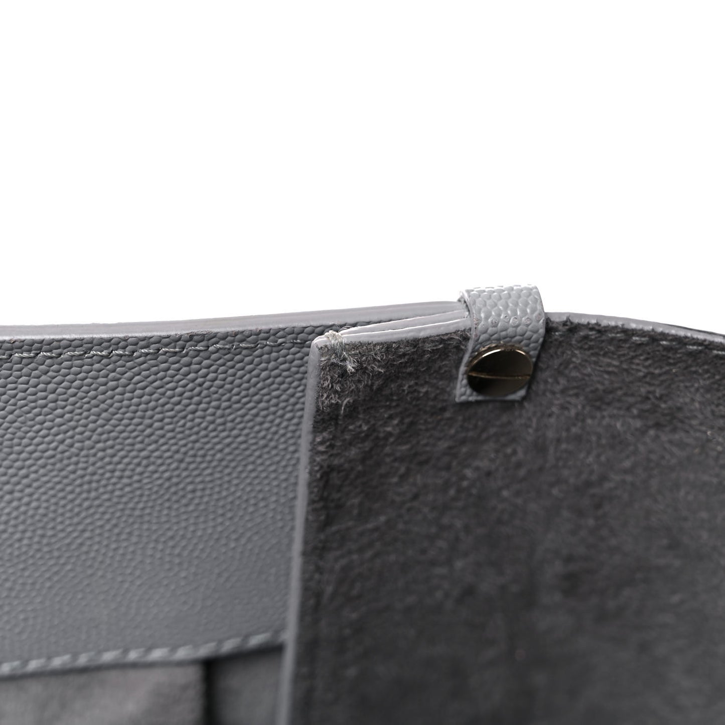 Caviar Studded Small Deauville Tote Grey