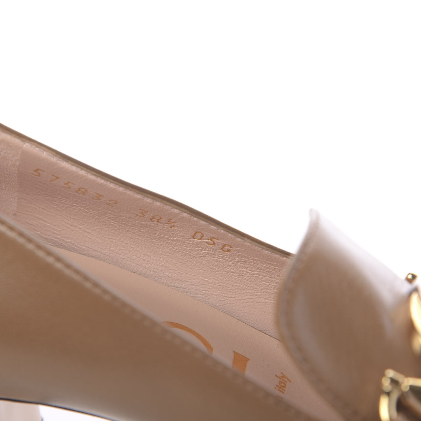 Malaga Kid Zumi Mid Heel Loafers 38.5 Friky Taupe