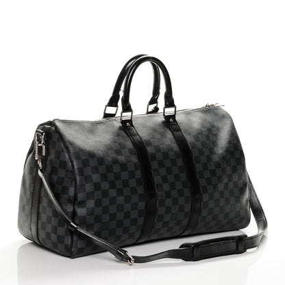 Louis Vuitton Damier Graphite Keepall Bandouliere 45 3 of 14