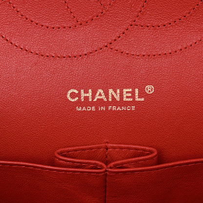 Chanel Lambskin Quilted Jumbo Double Flap Red 6 of 16