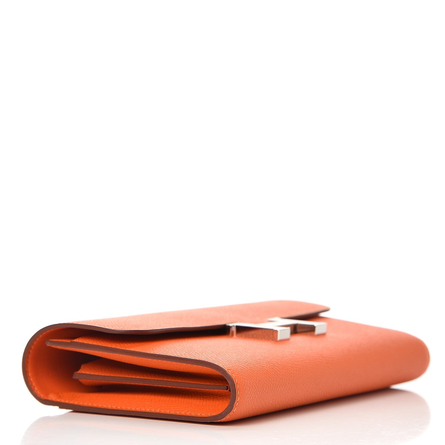 Hermes Epsom Constance Long Wallet Orange 4 of 8