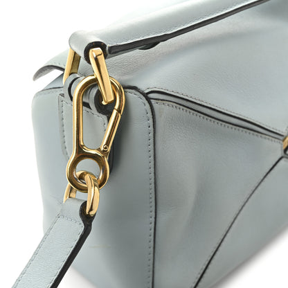 Loewe Calfskin Small Puzzle Bag Light Blue 14 of 15