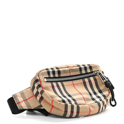 Burberry Nylon Vintage Check Small Cannon Bum Bag Archive Beige 4 of 11