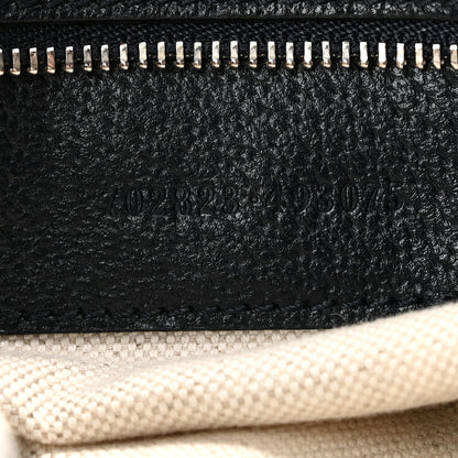 Gucci GG Supreme Monogram Textured Calfskin Web Large Attache Shoulder Bag  Beige Blue 7 of 10