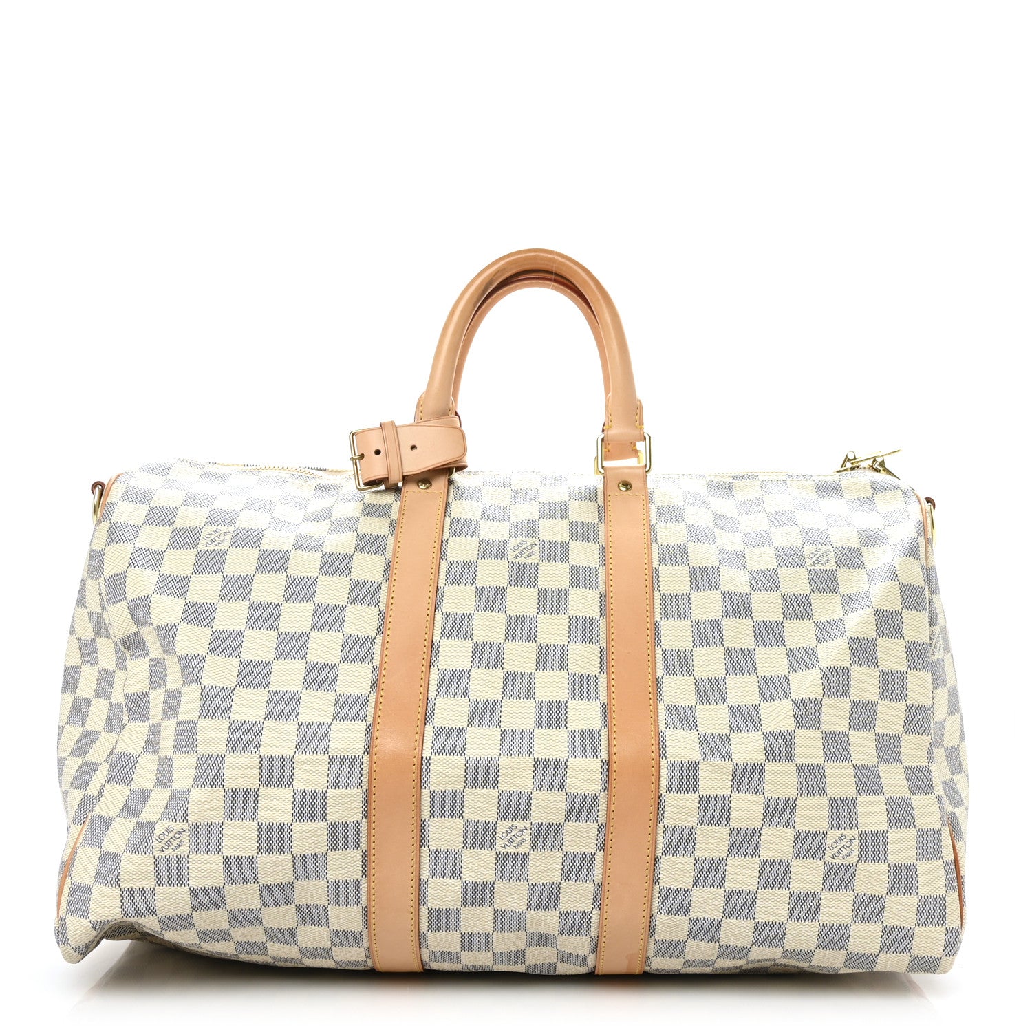Louis Vuitton Damier Azur Keepall Bandouliere 45 1 of 12