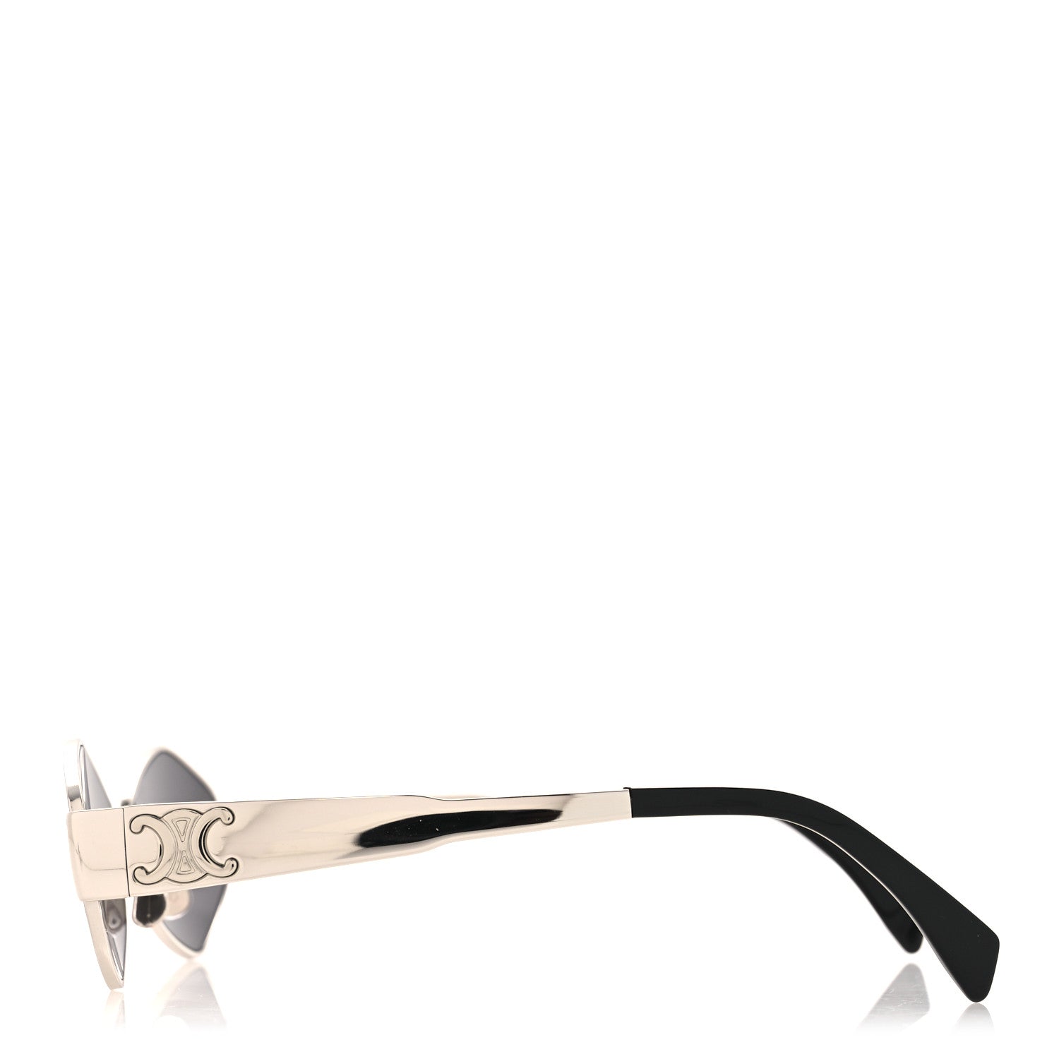 Celine Metal Triomphe 02 Sunglasses CL40254U Silver 3 of 8