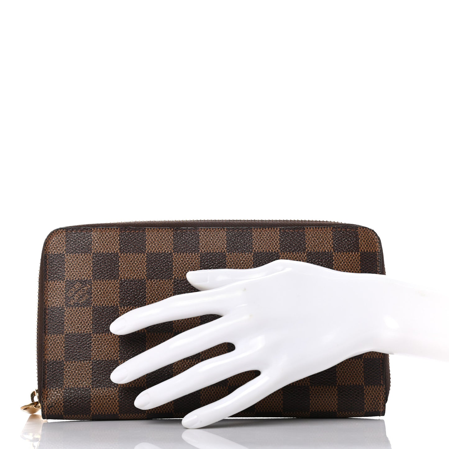 Damier Ebene Zippy Organizer Wallet