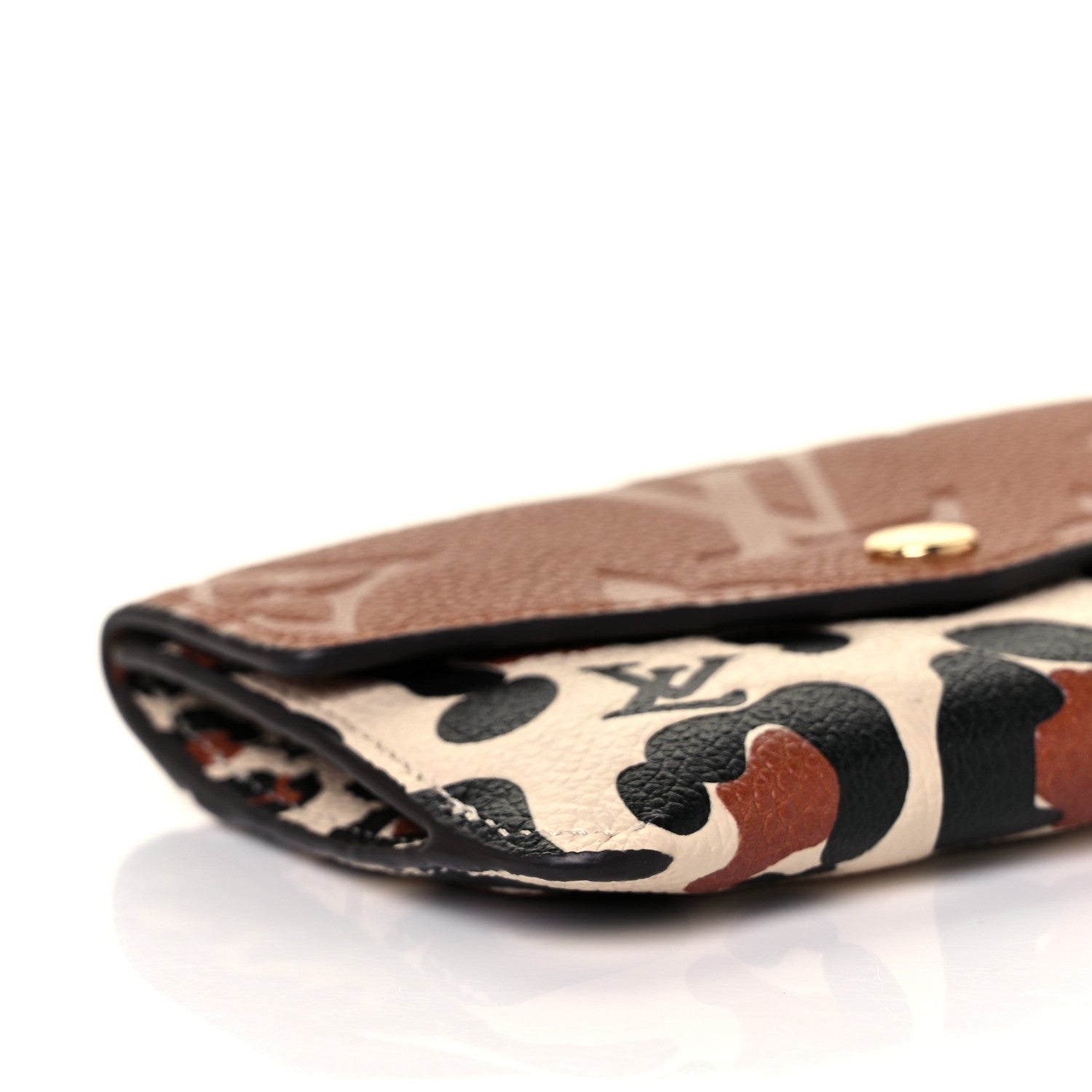 Louis Vuitton Empreinte Monogram Giant Wild At Heart Key Pouch Caramel 7 of 9
