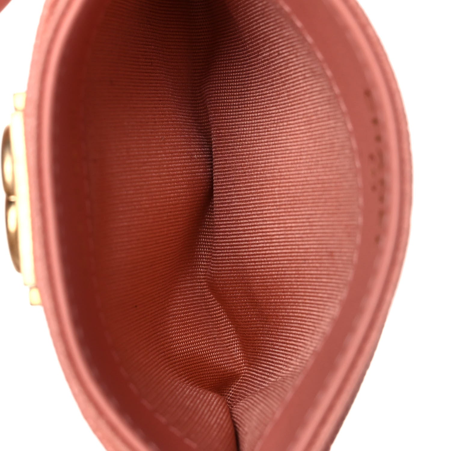 Chanel Caviar Quilted Boy Card Holder Pink 5 of 9