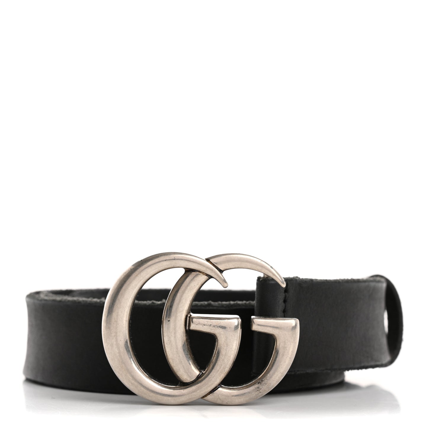 Faded Calfskin Double G 30mm Belt 85 34 Black