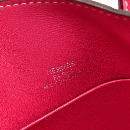 Hermes Epsom Micro Birkin 15 Rose Tyrien 6 of 9
