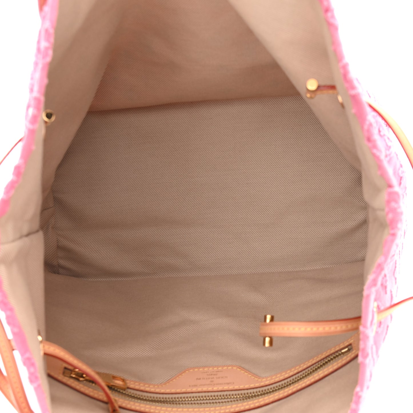 Monogram Denim Neverfull MM Rose