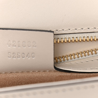 Gucci Calfskin Small Sylvie Shoulder Bag Off White 6 of 11