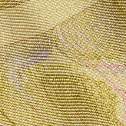Hermes Silk Brides De Gala En Finesse Scarf 90 Soleil Jaune Pale Tilleul 5 of 6