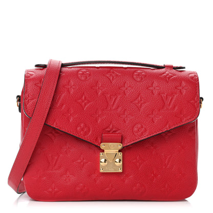 Louis Vuitton Empreinte Pochette Metis Cherry 1 of 12