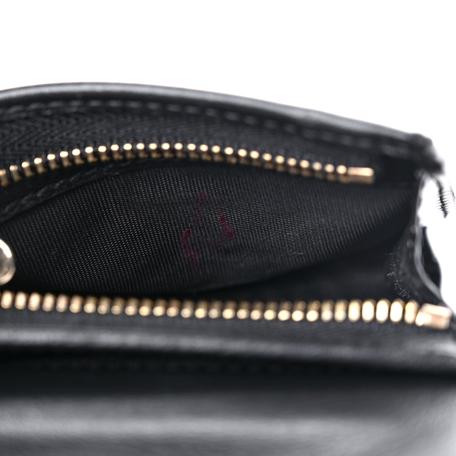 Christian Dior Patent Cannage Mini Lady Dior Wallet Black 7 of 8