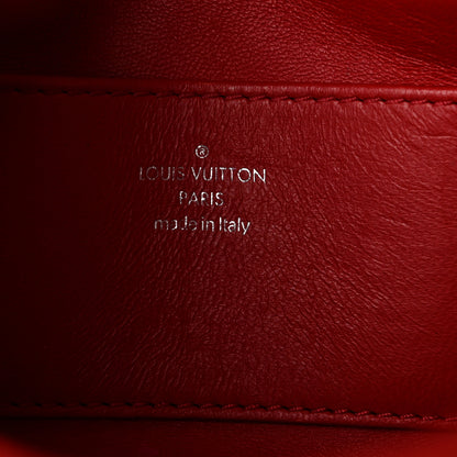 Louis Vuitton Lambskin Malletage GO-14 PM Red 6 of 11