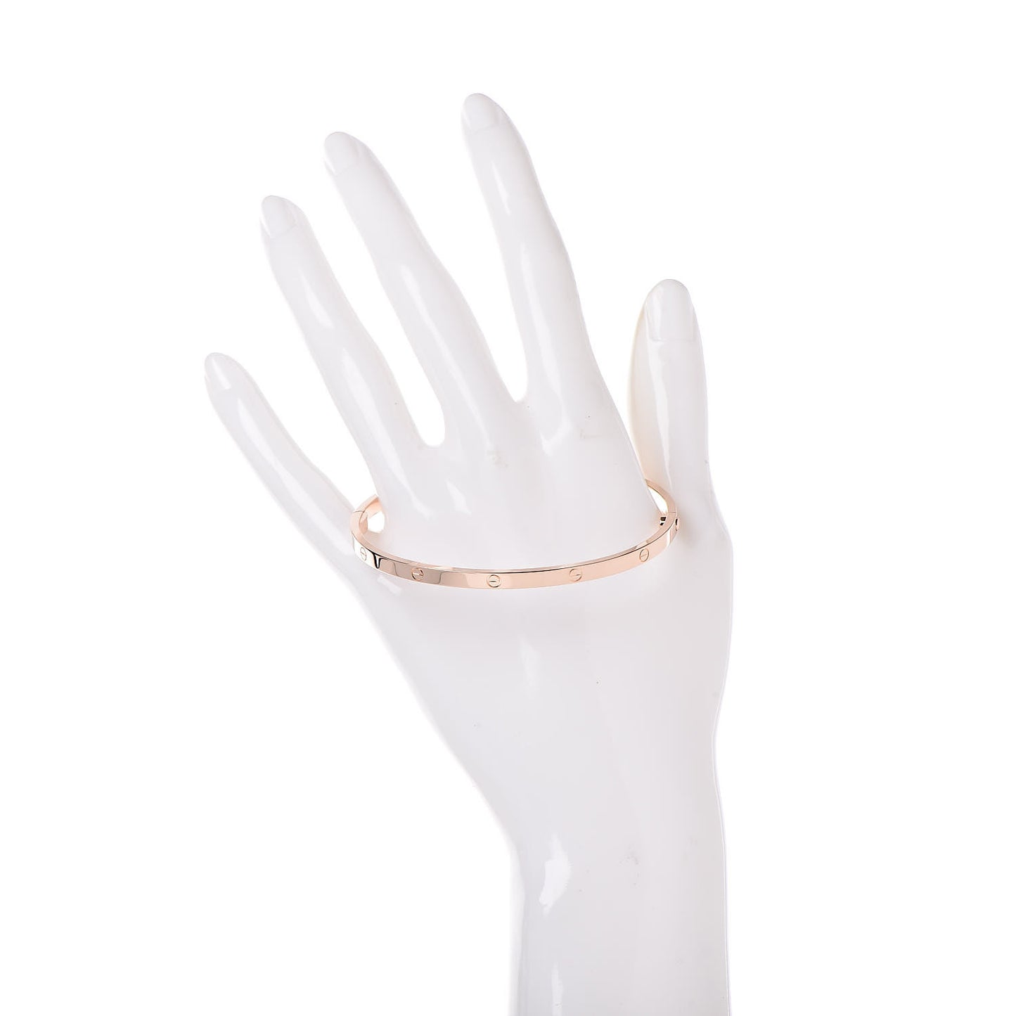 18K Pink Gold Small LOVE Bracelet 19