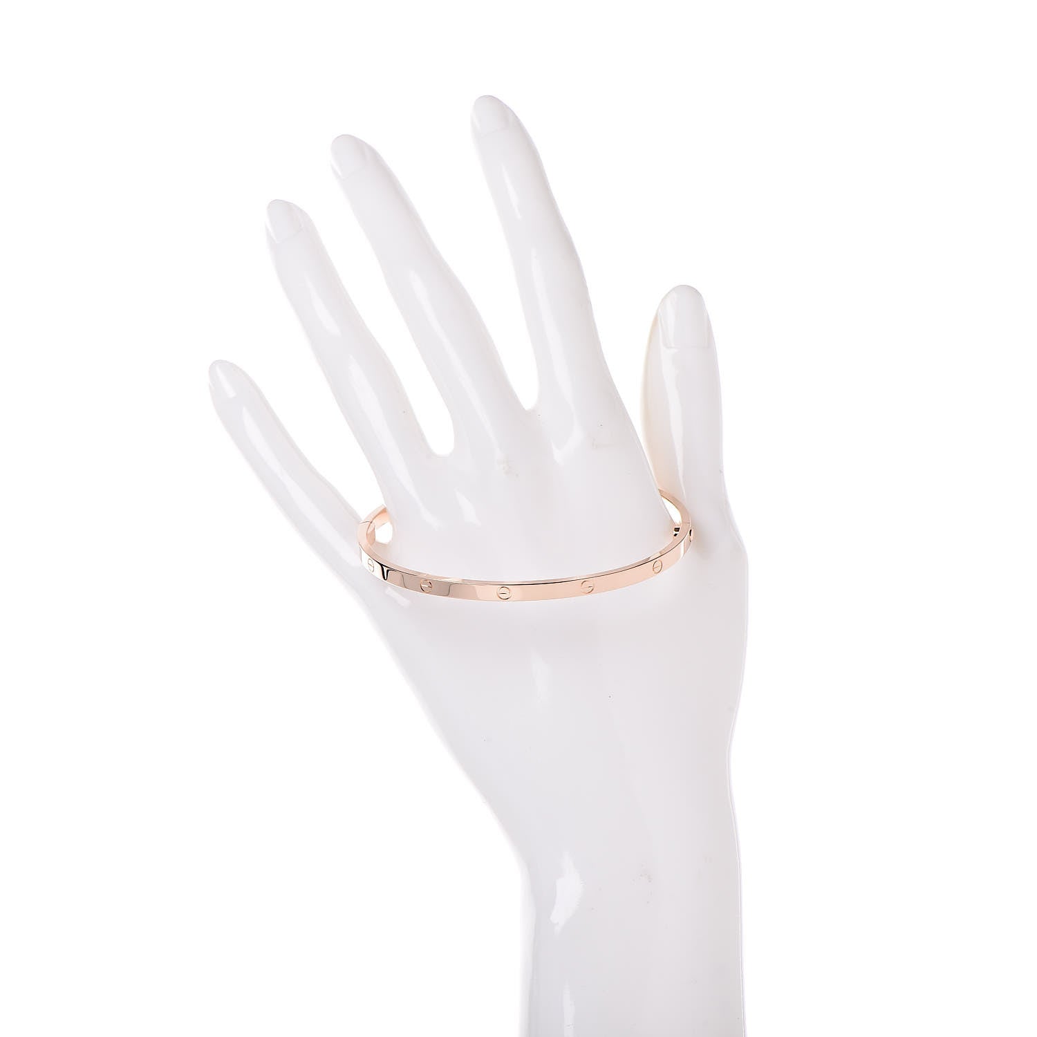 Cartier 18K Pink Gold Small LOVE Bracelet 19 2 of 4