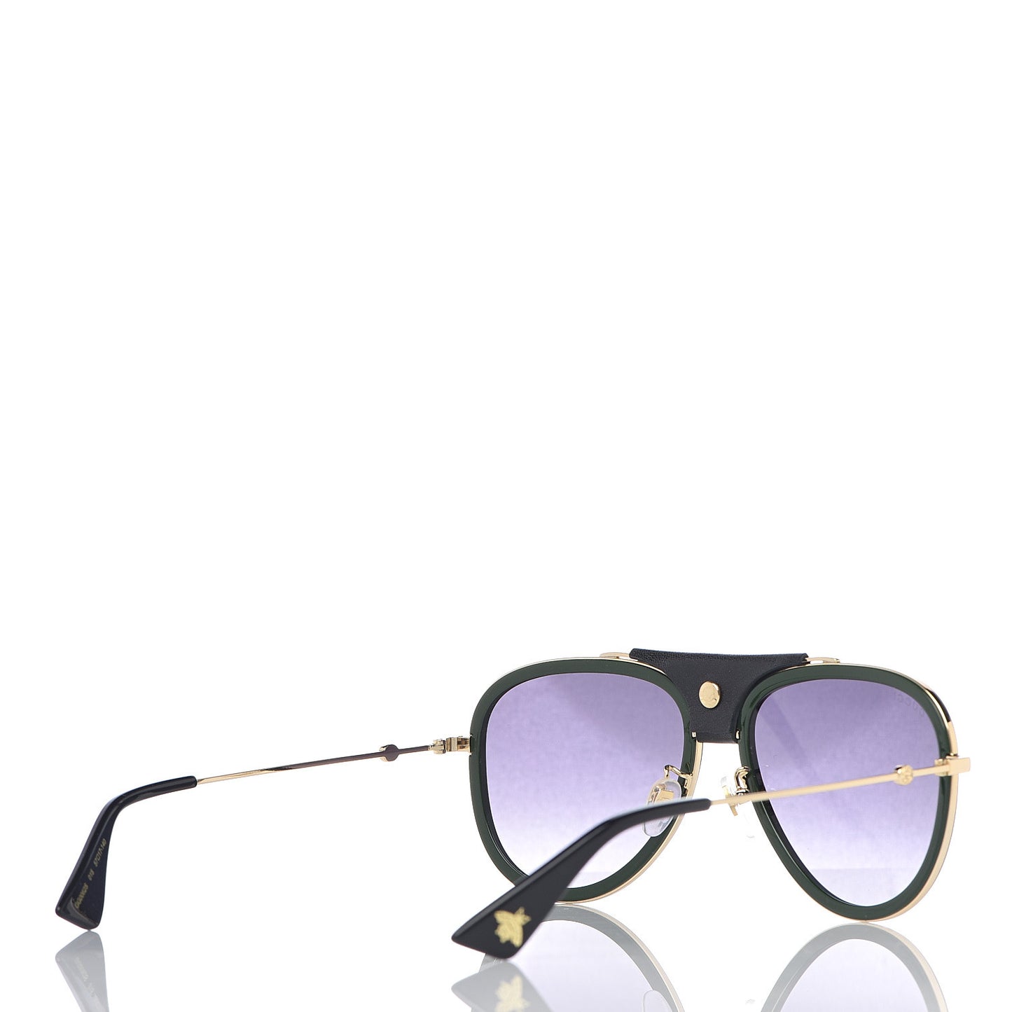 Web Aviator Sunglasses GG0062S Green Red