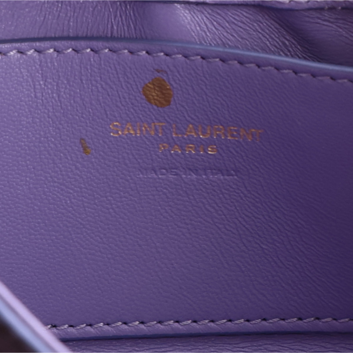 Saint Laurent Lizard Le 5 A 7 Mini Hobo Lilac 6 of 10