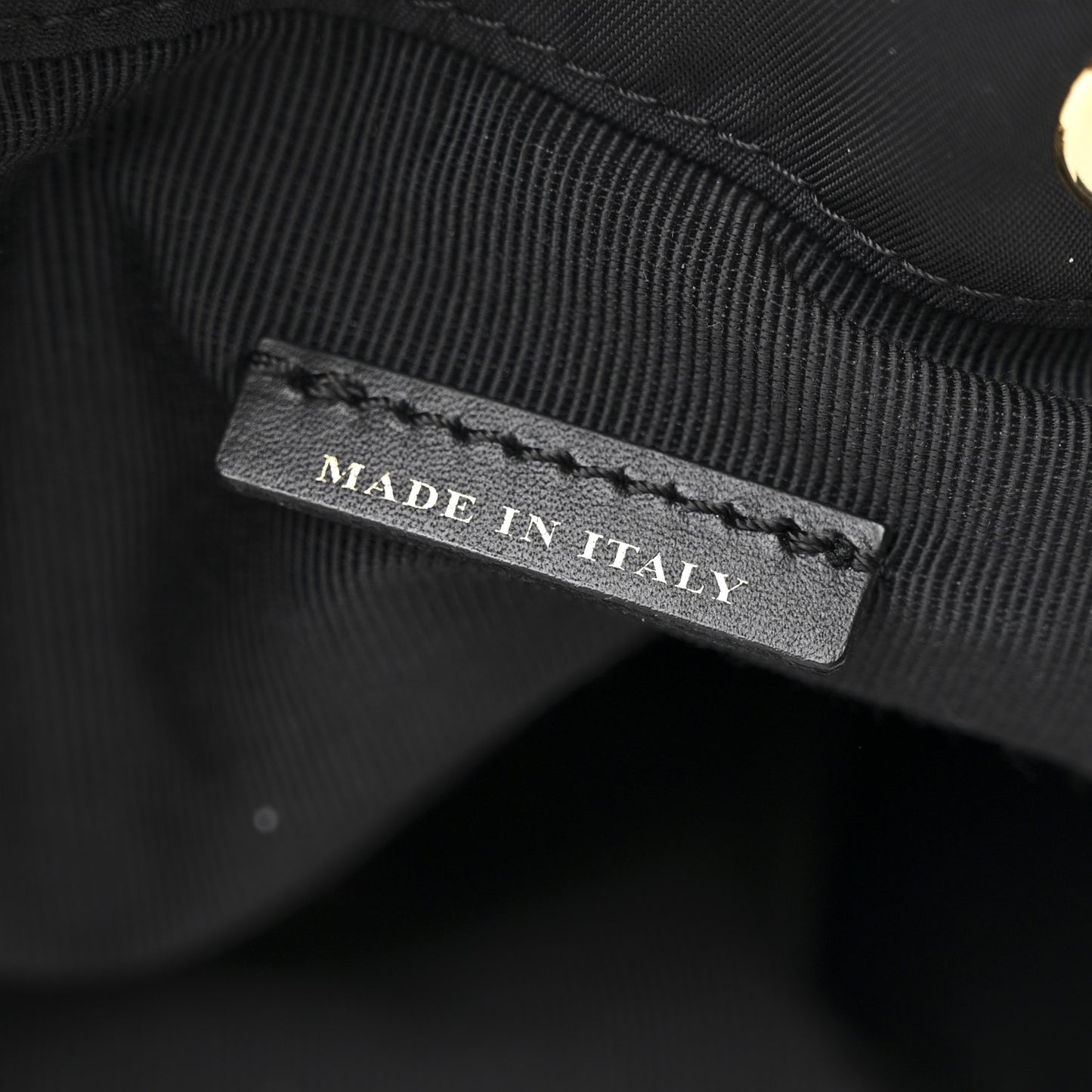 Nylon Medium Rucksack Backpack Black