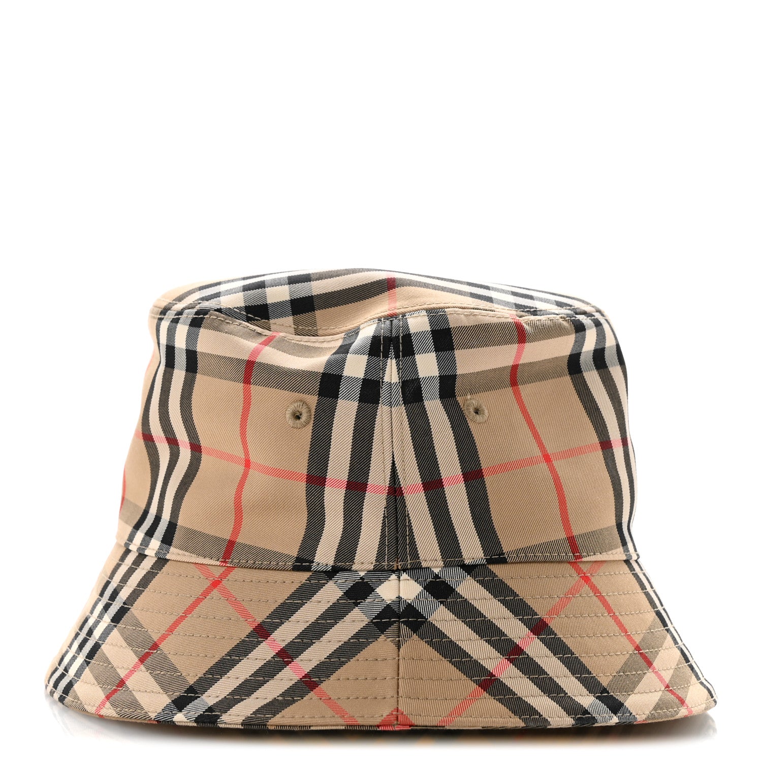 Burberry Technical Cotton Vintage Check Bucket Hat L Archive Beige 4 of 10