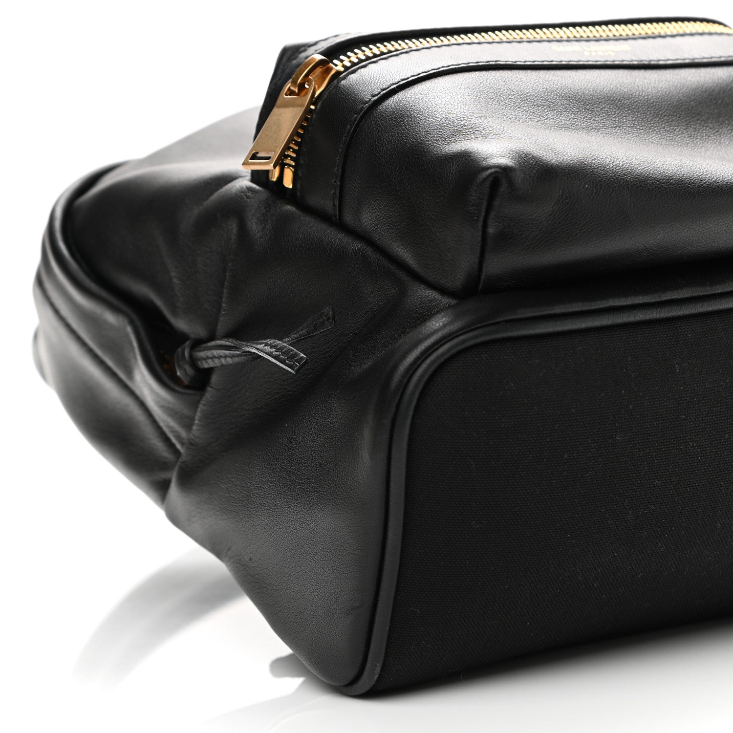 Saint Laurent Calfskin Mini Toy City Backpack Black 8 of 9