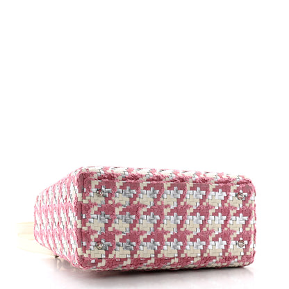 Christian Dior Tweed Medium Lady Dior Pink 4 of 13