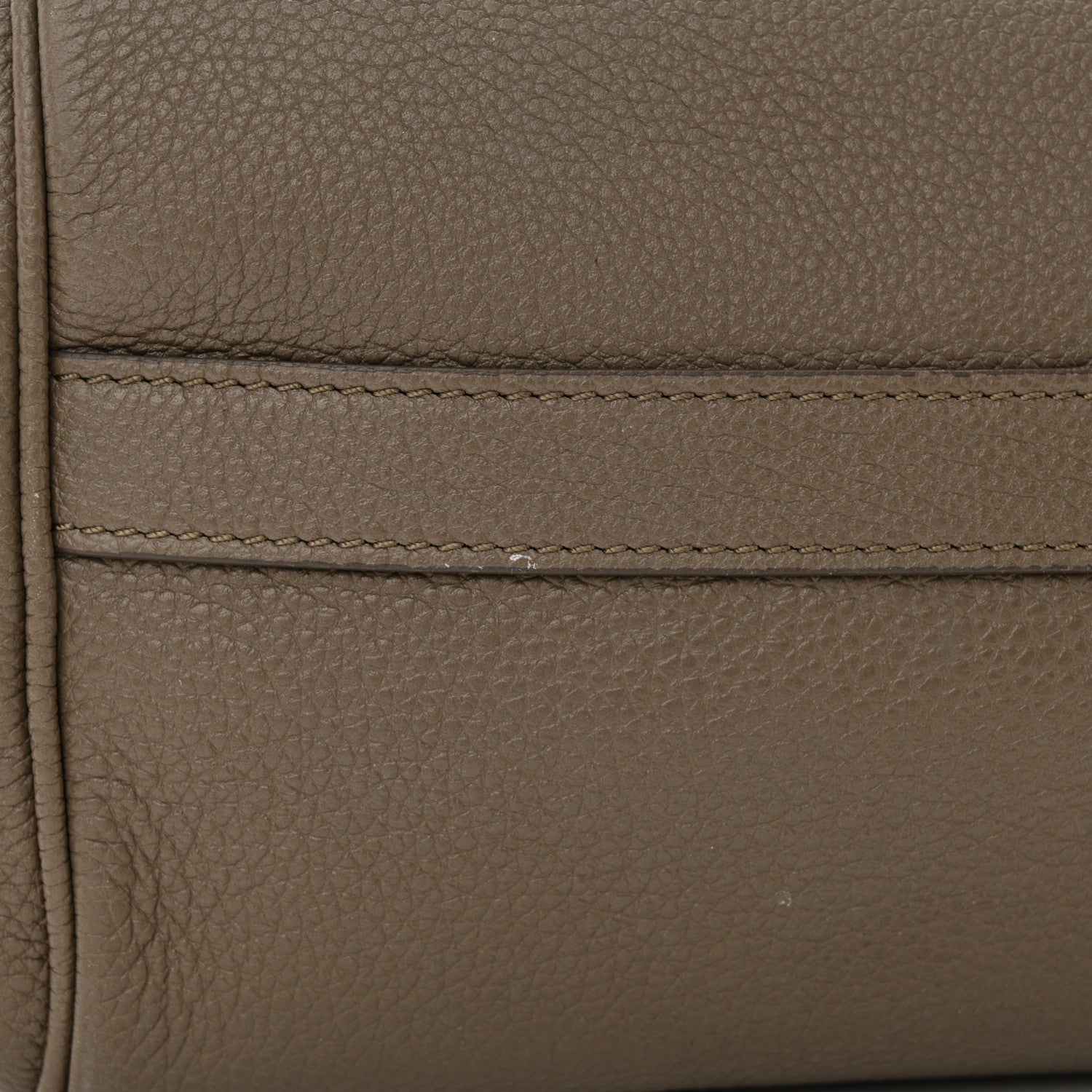 Celine Grained Calfskin Small Folded Cabas Taupe 13 of 14