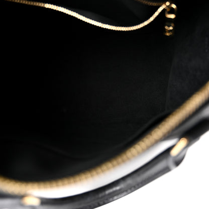 Louis Vuitton Empreinte Monogram Giant Speedy Bandouliere 25 Black 5 of 11