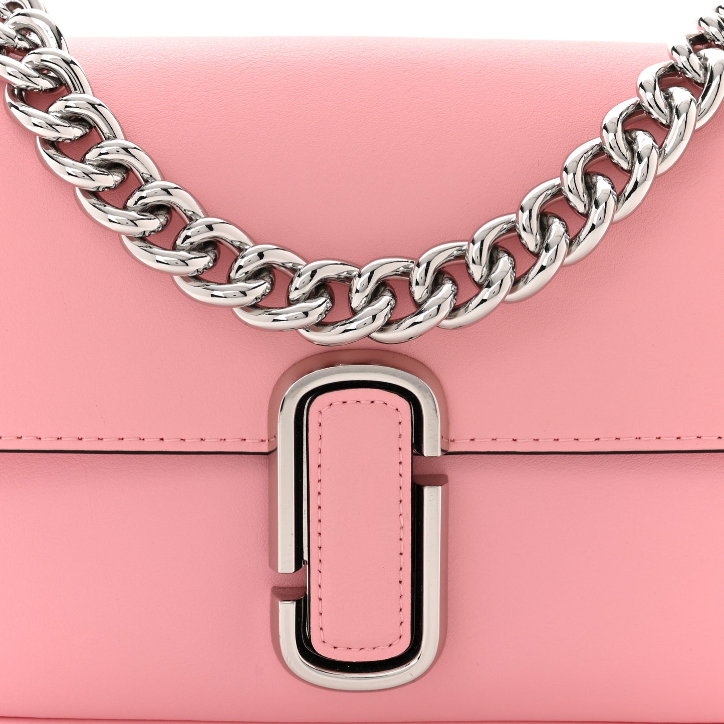 Calfskin The J Marc Shoulder Bag Quartz Pink