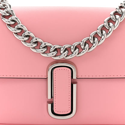 Marc Jacobs Calfskin The J Marc Shoulder Bag Quartz Pink 8 of 10