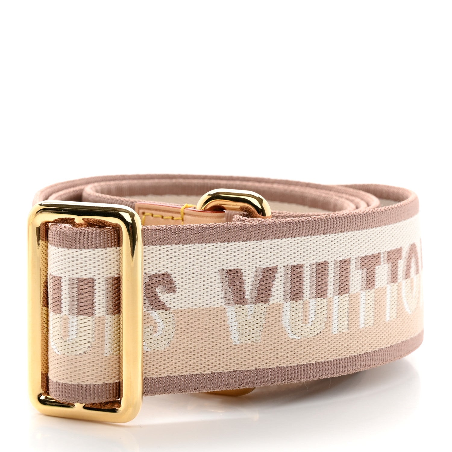 Louis Vuitton Jacquard Speedy Bandouliere 20 Shoulder Strap Beige 2 of 4