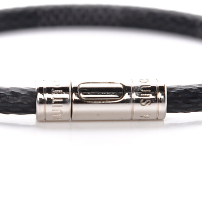 Louis Vuitton Damier Graphite Keep It Bracelet 19 6 of 7