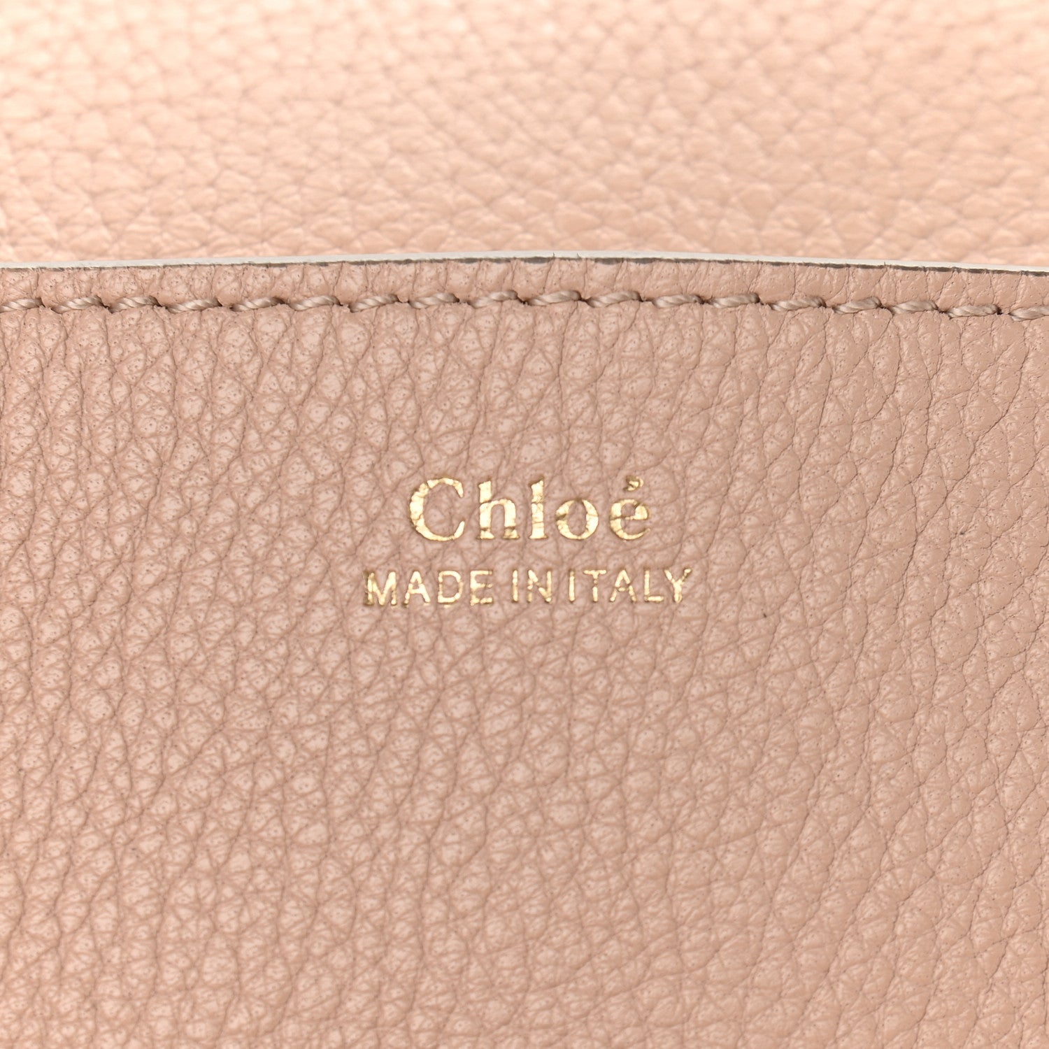 Chloe Grained Lambskin Mini Drew Shoulder Bag Cement Pink 6 of 8